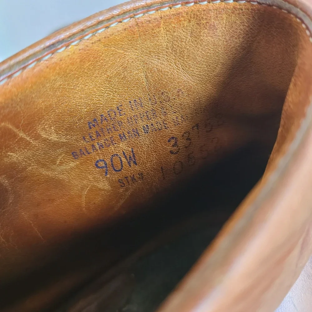 Timberland US 9 American Workwear Brown Leather‎ Lace Up Chukka Boots Vintage
